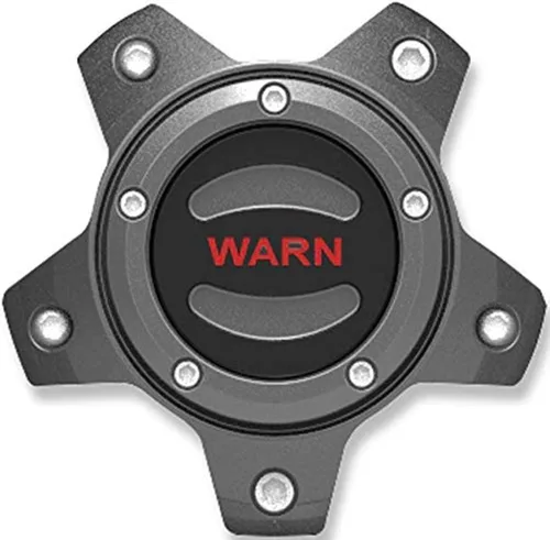 Vista 5 de WARN 106683 Tapa central estilo buje, se adapta a: Jeep Wrangler JL, JK y Gladiator JT - Negro