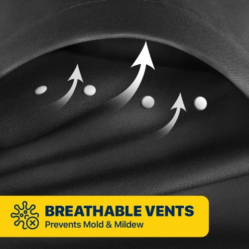 Vista 8 de Seal Skin Covers Funda para UTV de Servicio Pesado, Protección Impermeable y Resistente a la Intemperie para 2 Plazas Lado a Lado, Compatible