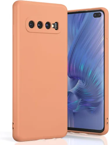 Vista 10 de Funda de silicona suave TPU para Galaxy S10 Plus, color negro