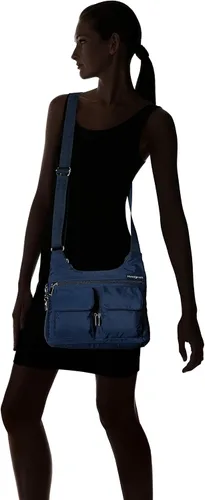 Vista 6 de Hedgren Inner City Prarie Bolso bandolera grande para mujer, Vestido Azul 2), HIC247