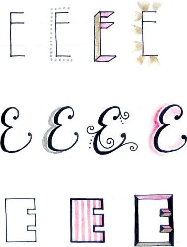 Vista 5 de Faber-Castell Kit de letras creativas - Letras a mano para principiantes