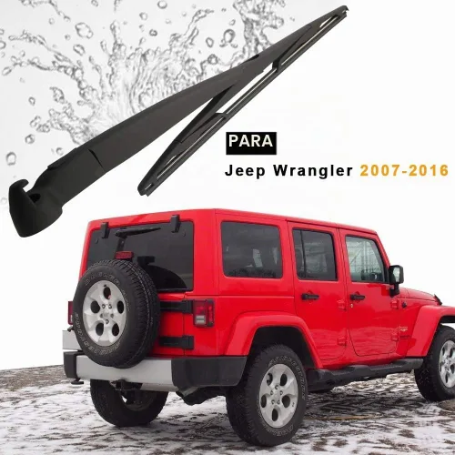Vista 6 de Reemplazo de la cuchilla del brazo del limpiaparabrisas trasero para Jeep Wrangler JK 2007-2017