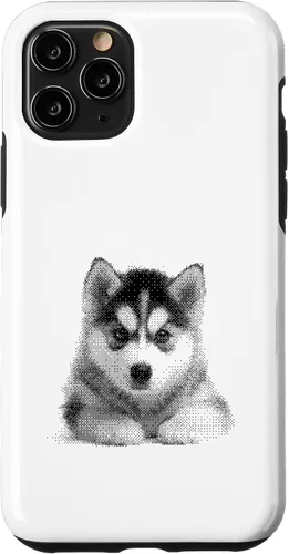 Vista 27 de Cute Siberian Husky for Dog Mom and Paw Parents Case for iPhone 16