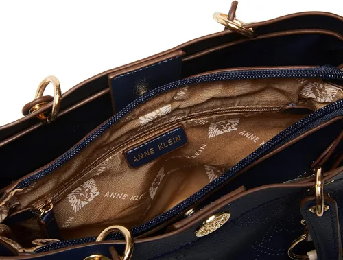 Vista 3 de Anne Klein Bolso con logotipo de anillo Perf