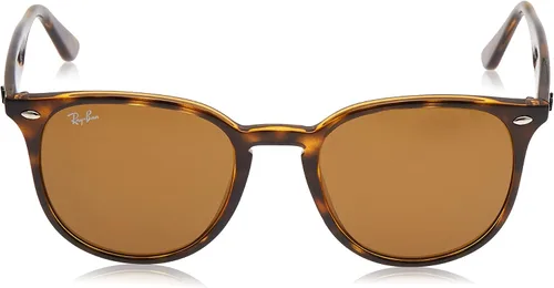 Vista 2 de Ray-Ban Rb4259f Gafas de sol redondas con ajuste de puente bajo, Habana ClaroMarrón Oscuro