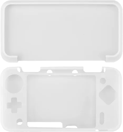Vista 6 de RDFJ Funda rígida para 2DS XL, funda rígida antiarañazos, accesorios para 2DS XL (translúcido)