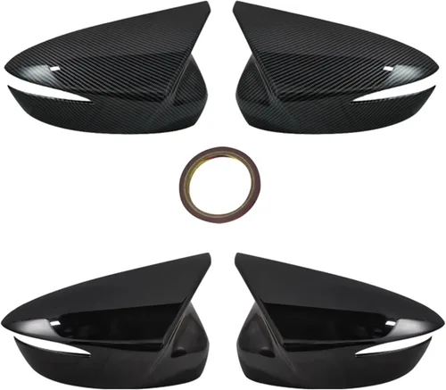 Vista 3 de Compatible con Mazda CX-3 2016-2019 CX-5 2015 2016 2016 Puerta lateral de la carcasa del espejo retrovisor exterior Cubierta del espejo retrovisor