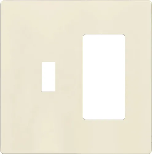 Vista 45 de ENERLITES - Placa de pared combinada para interruptor de palanca y enchufe decorativo, cubierta de acero inoxidable 201, resistente a la corrosión