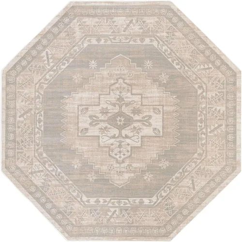 Vista 12 de Unique Loom Whitney Collection - Alfombra rectangular de 2 pies 2 pulgadas x 3 pies 1 pulgadas, color azul francés/beige)