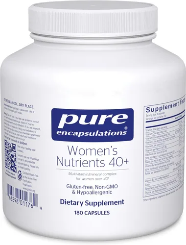 Vista 9 de Pure Encapsulations Women's Nutrients 40+ - Multivitamínico para mujeres mayores de 40 años para apoyar la salud del tracto urinario, la salud