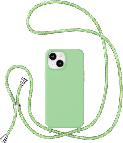 Vista 78 de ZTOFERA Funda para iPhone Air con correa, funda cruzada para teléfono con cordón ajustable para el cuello en los hombros, silicona suave a prueba