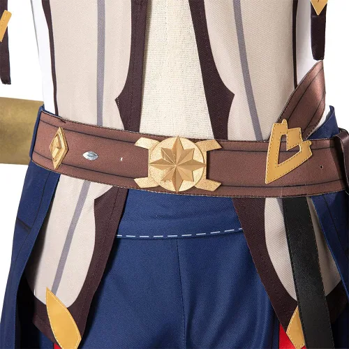 Vista 5 de Juego Genshin Impact Cosplay traje Bennett trajes uniforme
