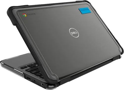 Vista 8 de Gumdrop SlimTech - Funda para Chromebook Dell 3120 de 11.6 pulgadas, 3110 3100 (2 en 1), funda protectora para laptop rígida a presión para niños