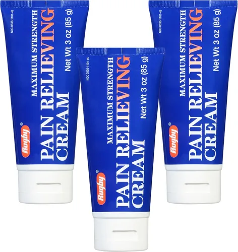Vista 9 de Crema de Alivio del Dolor de Fuerza Máxima Rugby - Hecha con Mentol y Salicilato de Metilo - Ofrece Alivio Temporal del Dolor en Articulaciones