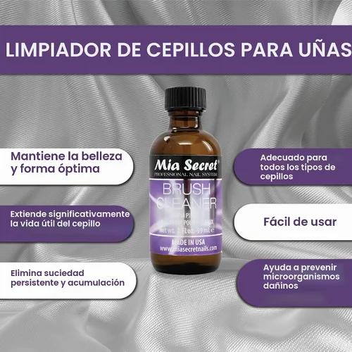 Vista 2 de Mia Secret Limpiador de pinceles, 2.0 fl oz