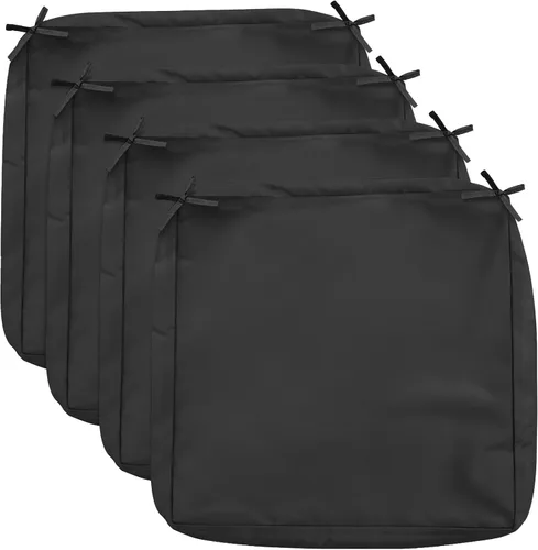 Vista 11 de COSHNIBI Fundas para Cojines de Patio 24'' X 22'' X 4'', Impermeables y Resistentes a la Decoloración, Funda de Cojín para Exteriores de Repuesto