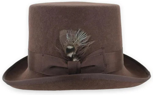 Vista 6 de Belfry Topper, sombrero 100% de algodón con forro satinado, negro, disponible en 4 tallas, para hombre