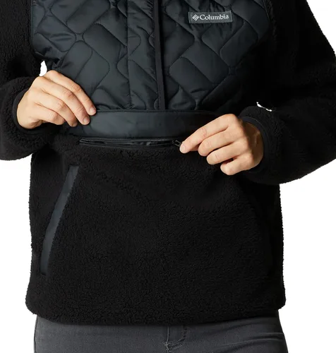 Vista 5 de Columbia Sudadera con capucha Sweet View de forro polar para mujer, remolacha