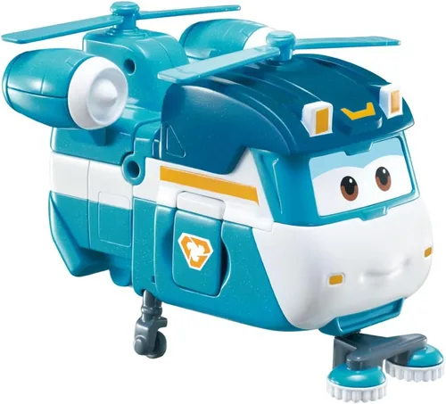 Vista 6 de Super Wings Juguetes, juguetes transformadores de brillo de 5 pulgadas, temporada 7, nuevo personaje, juguete de avión para niños de 3 a 5 años