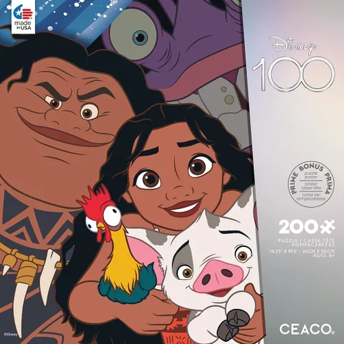 Vista 5 de Ceaco - Rompecabezas de 200 piezas con moana y selfies de Disney