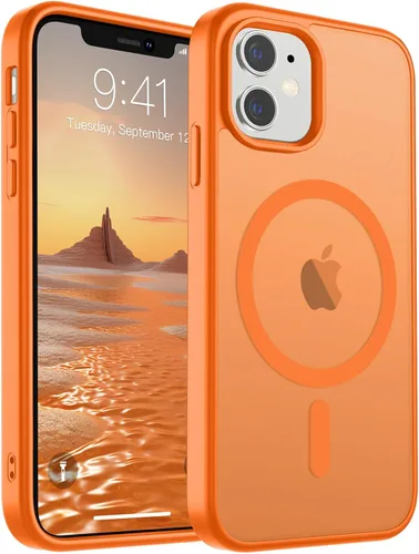Vista 160 de SUPFINE Funda magnética para iPhone SE 2022 (3ª)/2020 (2ª), iPhone 8 (compatible con MagSafe) (protección contra caídas de grado militar), funda