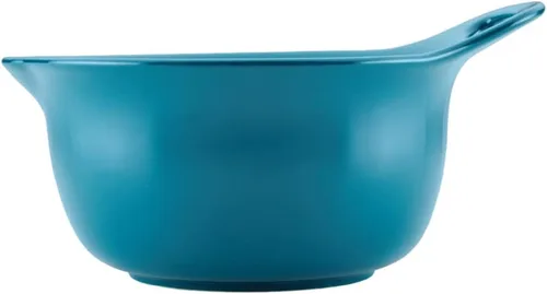 Vista 10 de Rachael Ray Ceramics - Juego de cuencos para mezclar con boquilla de vertido, 1 cuarto de galón y 2 cuartos de galón, color gris oscuro