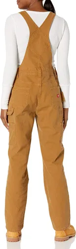 Vista 2 de Dickies womens Duck Double Front Bib Overalls