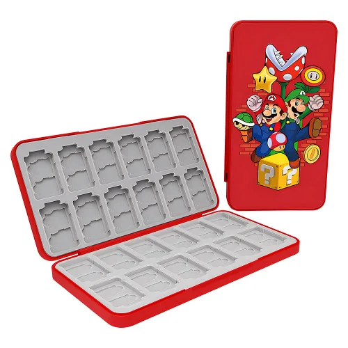 Vista 103 de PERFECTSIGHT Switch Game Case Compatible with Nintendo Switch Game Holder for Switch OLED/ Lite Game Card Case Cartridge with 24 Slots Game Card