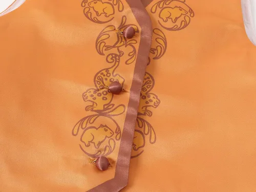 Vista 5 de Marendyee Disfraz de Antonio Madrigal para la familia camisa y pantalones conjunto de 4 piezas para niños y niñas