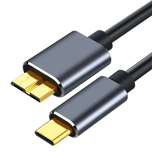Vista 8 de Tianle Cable de disco duro, 0.5M/1.6ft 5Gbps USB 3.0 A a Micro USB B Lead Disco duro externo portátil compatible con WD, Seagate Expansion, Toshiba
