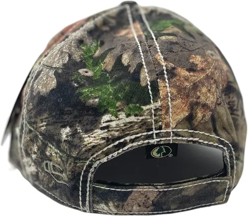 Vista 3 de Chevrolet Bowtie USA Bandera Americana Mossy Oak Camo SombreroGorra, Camo
