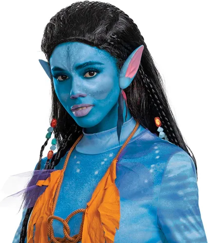 Vista 2 de Disfraz de Neytiri de arrecife de Avatar, disfraz oficial de Disney Avatar Way of the Water para adultos