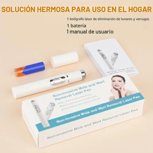 Vista 7 de Removedor de verrugas de máxima resistencia, bolígrafo de eliminación de lunares y verrugas, removedor de manchas oscuras para cara y cuerpo