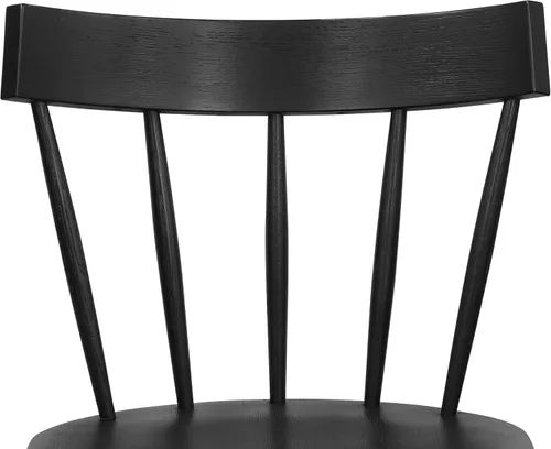 Vista 8 de POLY & BARK HAVA 300000 silla de comedor Negro