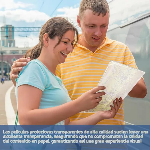 Vista 6 de 12 protectores rígidos de impresión de 8 1/2" x 11" - Toploaders transparentes - Fundas de plástico duro para documentos y fotos - Protector