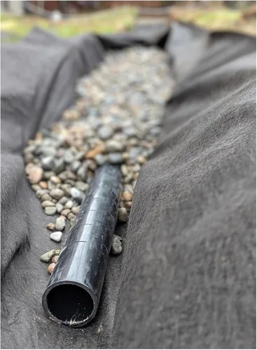 Vista 10 de 5oz Heavy Duty Non-Woven Geotextile Fabric for French Drain, Driveway, Soil Stabilization & Weed Control(White,1mx2m/3.3ftx6.5ft)