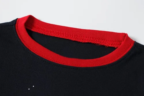 Vista 5 de Family Feeling - Conjunto de 2 piezas de pijama de Navidad a rayas para niños y niñas, 100% algodón