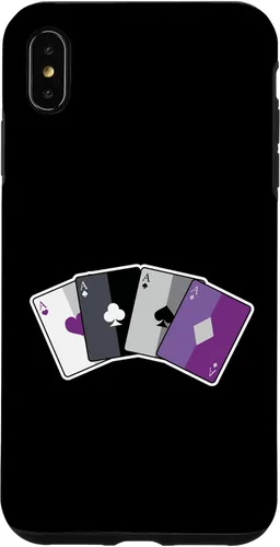Vista 7 de Funda para iPhone 14 Asexual Ace Pride Flag