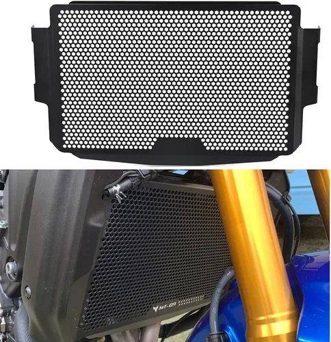 Vista 7 de MT09 2021-2023 Cubierta de protección de rejilla de radiador de motocicleta para MT 09 MT-09 SP TRACER 900 GT Tracer 9/GT XSR900 2021 2022 2023