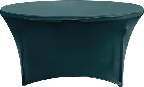 Vista 15 de Simply Elegant Mantel redondo ajustable de elastano Mantel para mesa de banquete, mantel de poliéster y elastano, para cumpleaños, quinceañera