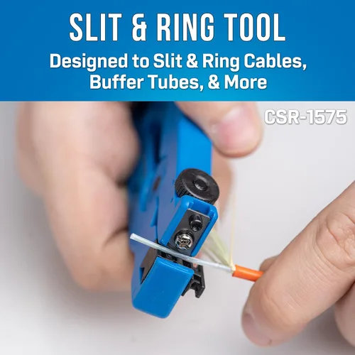 Vista 5 de Jonard Tools TK-105, Kit de herramientas de abertura y anillo de fibra óptica de alcance medio (1.2 mm - 10 mm) con estuche de transporte resistente