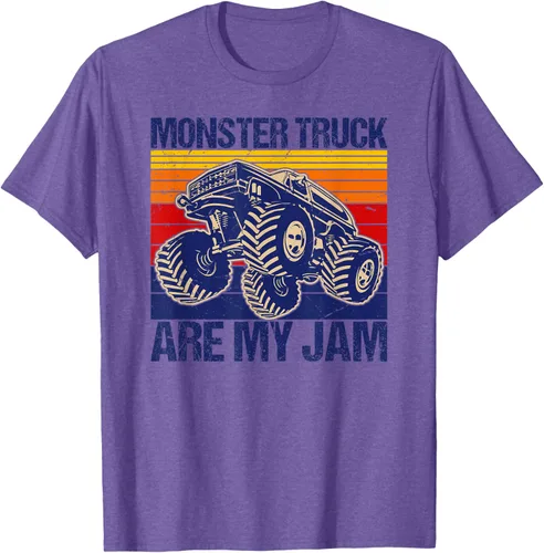 Vista 9 de Monster Truck Are My Jam For Monster Truck Lovers - Camiseta para hombres y niños, Blanco