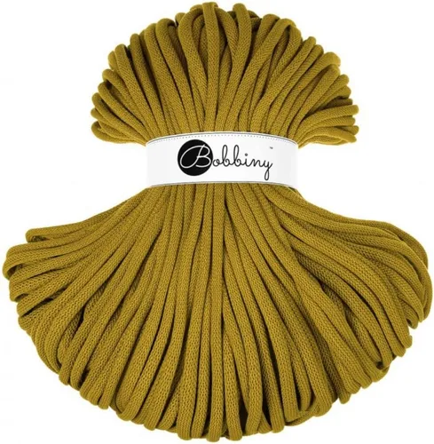 Vista 24 de Bobbiny - Cordón trenzado de macramé jumbo de 9 mm (color aloe), 108 yardas/330 pies