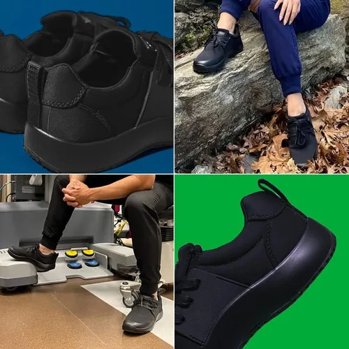 Vista 4 de Snibbs Spacecloud - Non Slip Shoes for Men - Work Shoes - Kitchen Shoes - Chef Shoes