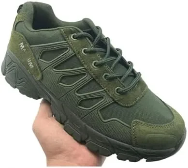 Vista 2 de TaihuaXin Zapatos de senderismo para exteriores botas tácticas de combate zapatos de entrenamiento zapatos de senderismo para hombre