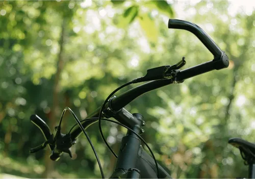 Vista 5 de Thinvik Acoples de Manillar para Bicicleta de Aluminio MTB, Extensión de Manillar para Bicicleta, Negro
