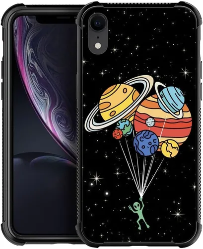 Vista 13 de Funda compatible con Google Pixel 4A 5G, sistema solar de globo alienígena, diseño de patrón increíble, a prueba de golpes, antiarañazos, carcasa