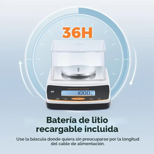 Vista 4 de Bonvoisin Balanza Analítica de Laboratorio 500g x 0.001g Balanza Digital de Precisión.001 Gramo de Exactitud Escala Científica de Miligramos