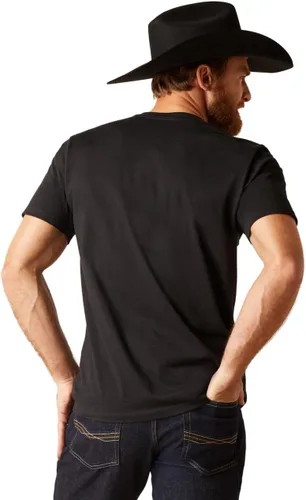 Vista 2 de ARIAT Camiseta Sendero Winking Skull para hombre