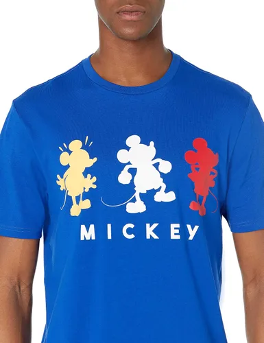 Vista 4 de Tienda Essentials Disney Marvel Star Wars - Camisetas de cuello redondo para hombre ajuste regular paquete de 2